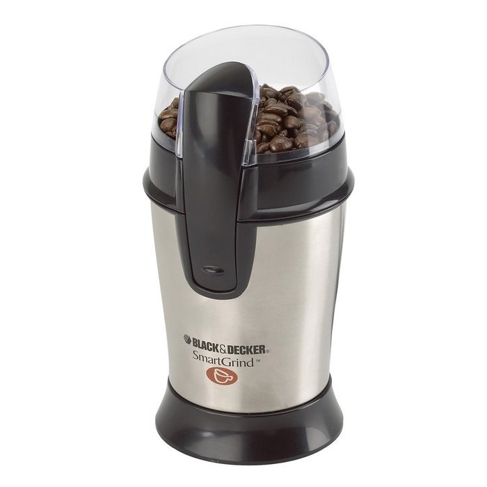 Black & Decker CBG100S Smartgrind Coffee Grinder, Stainless Steel