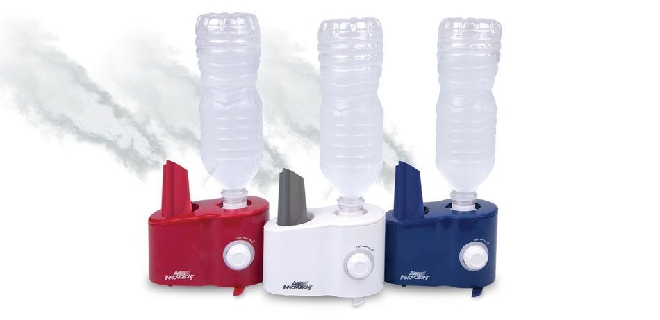Compact Cool Mist Personal Humidifier &ndash; Travel Size &ndash; MH-103 Blue