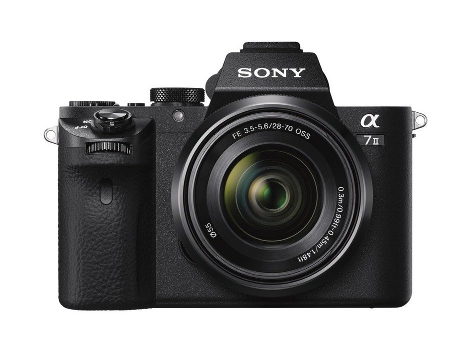 Sony Alpha a7II Mirrorless Digital Camera (Body Only) With Battery Grip