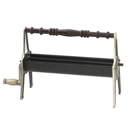 Woodfield Antique Brass Newspaper Log Roller