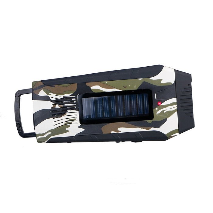 OUTERDO Dynamo Emergency Survival Solar Hand Crank Self Powered AM/FM/NOAA Weather Radio, LED Flashlight,Phone...