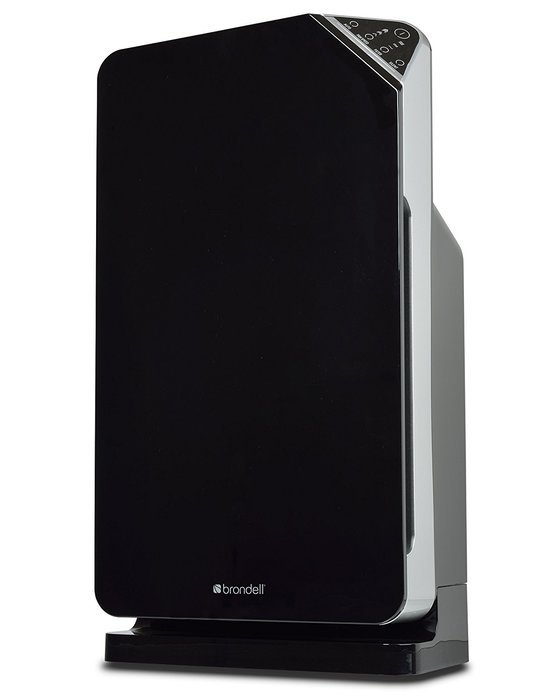 Brondell O2+ Balance Air Purifier with True HEPA and Carbon Filtration for Odor and VOCs, White N7