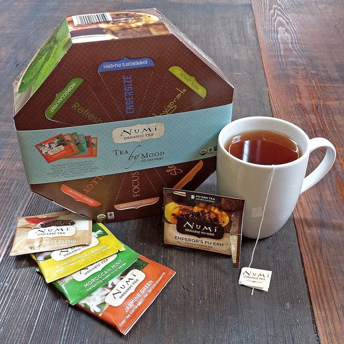 Numi Organic Tea, Tea By Mood Gift Set N6