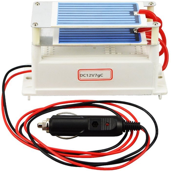 DC 12v 10g/H Car Ozone Generator Air Purifier Ozonizer Cleaning Ozone Ceramic Plate Air Sterilizer N6