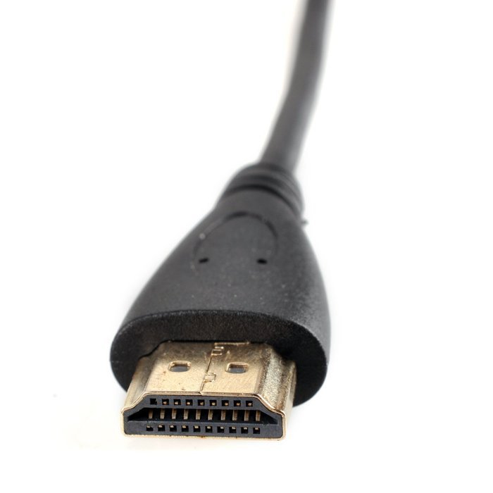 UCEC Right-Angled Mini HDMI to HDMI Male Cable - Stretched Length N2
