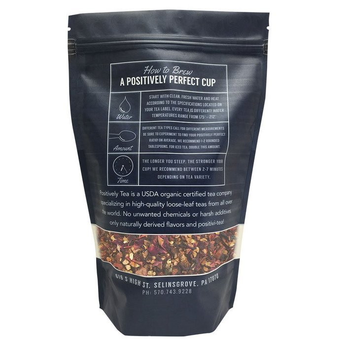 Organic Assam TGFOP Tea, Loose Leaf Bag, Positively Tea LLC (1 lb.) N45