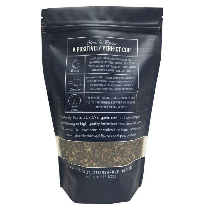 Organic Assam TGFOP Tea, Loose Leaf Bag, Positively Tea LLC (1 lb.) N47