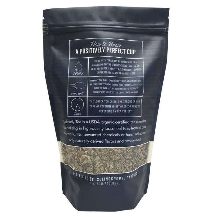 Organic Assam TGFOP Tea, Loose Leaf Bag, Positively Tea LLC (1 lb.) N49