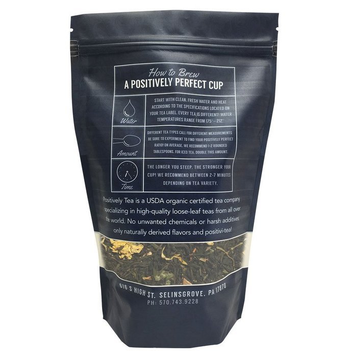 Organic Assam TGFOP Tea, Loose Leaf Bag, Positively Tea LLC (1 lb.) N51