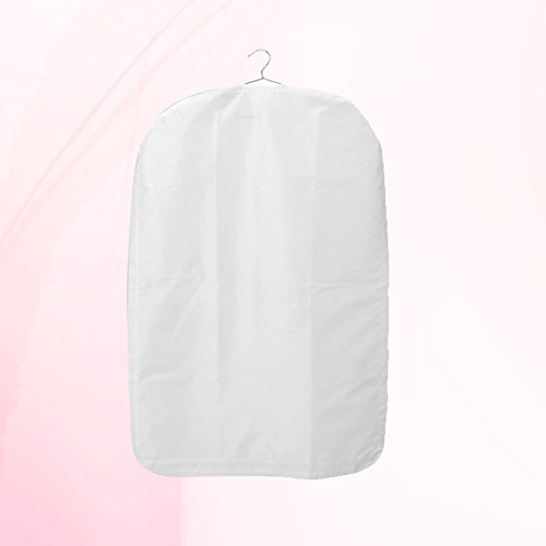 MuLuo High-Grade for Coat Suits Dust Cover Dust Bag Clothing Dust Cover Pouch Clothes Cover white 9060cm