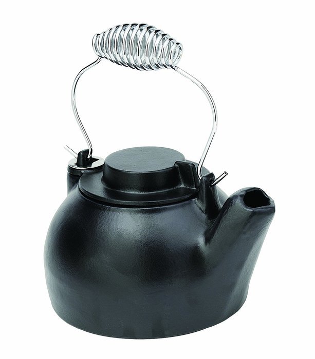 2.5 Quart Cast Iron Humidifying Woodstove Kettle N4