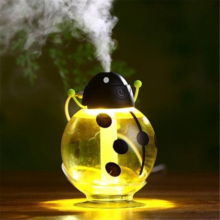 Katoot@ USB Powered Funny Beatles Home Car Aroma LED Humidifier Air Diffuser Purifier Atomizer Cartoon Design... N10