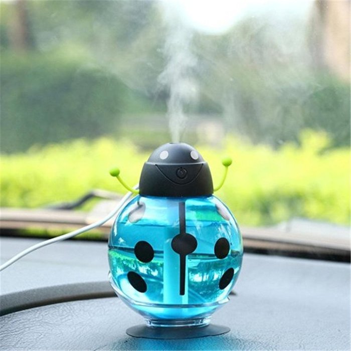 Katoot@ USB Powered Funny Beatles Home Car Aroma LED Humidifier Air Diffuser Purifier Atomizer Cartoon Design... N11