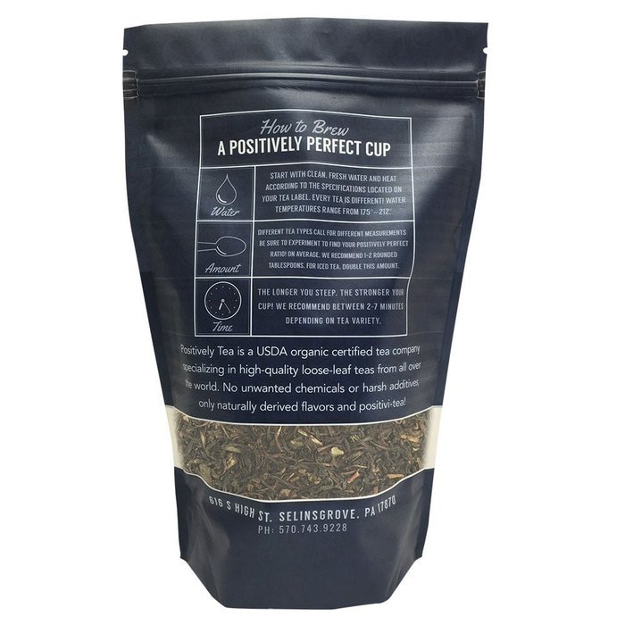 Organic Assam TGFOP Tea, Loose Leaf Bag, Positively Tea LLC (1 lb.) N55