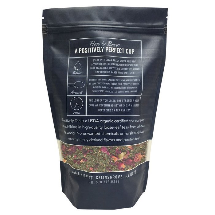 Organic Assam TGFOP Tea, Loose Leaf Bag, Positively Tea LLC (1 lb.) N61