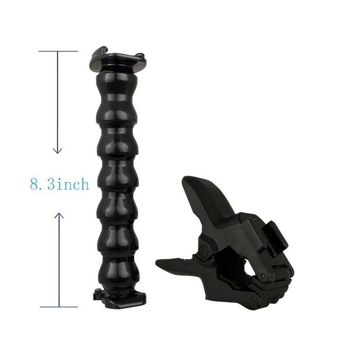 dOvOb Action Camera Mount Connection to 1/4 inch 20 Adapter Mount for Gopro DBPower Lightdow N8