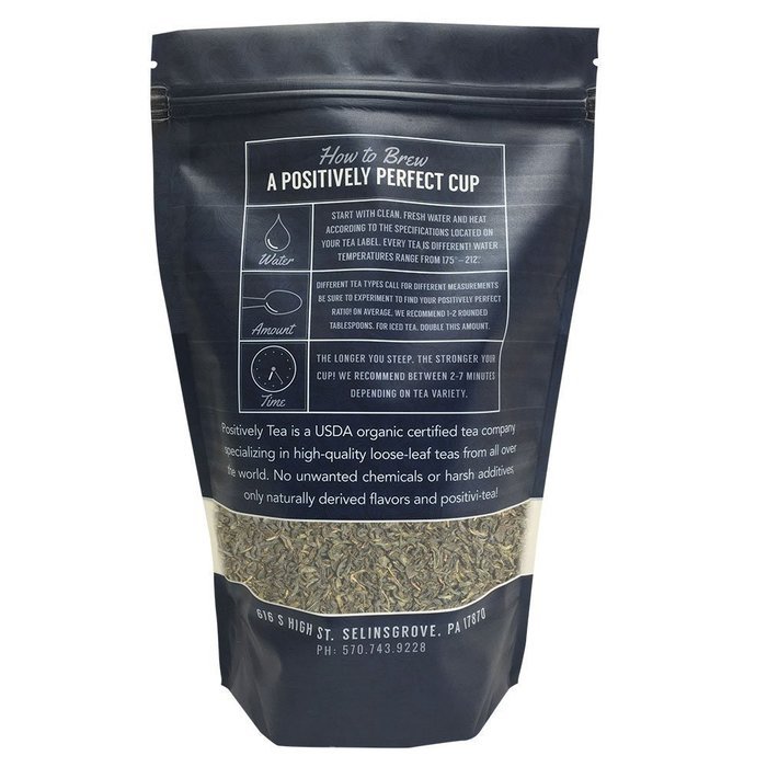 Organic Assam TGFOP Tea, Loose Leaf Bag, Positively Tea LLC (1 lb.) N63