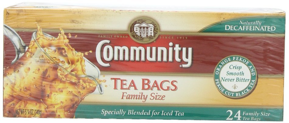 Community Coffee Iced Tea Bags, 24 Count (Pack of 6) N14