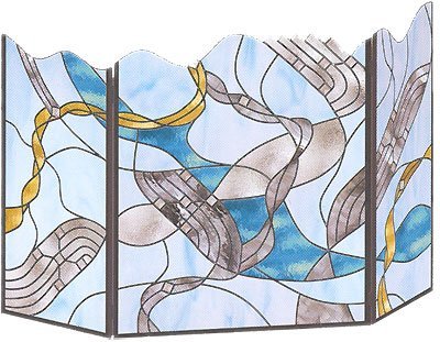 Stained Glass Firescreens N6