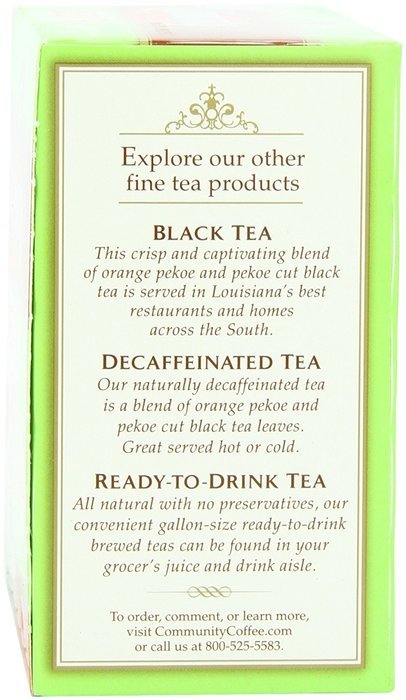 Community Coffee Iced Tea Bags, 24 Count (Pack of 6) N18