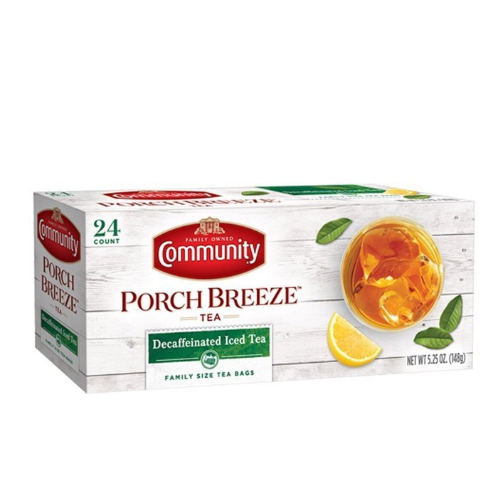 Community Coffee Iced Tea Bags, 24 Count (Pack of 6) N20