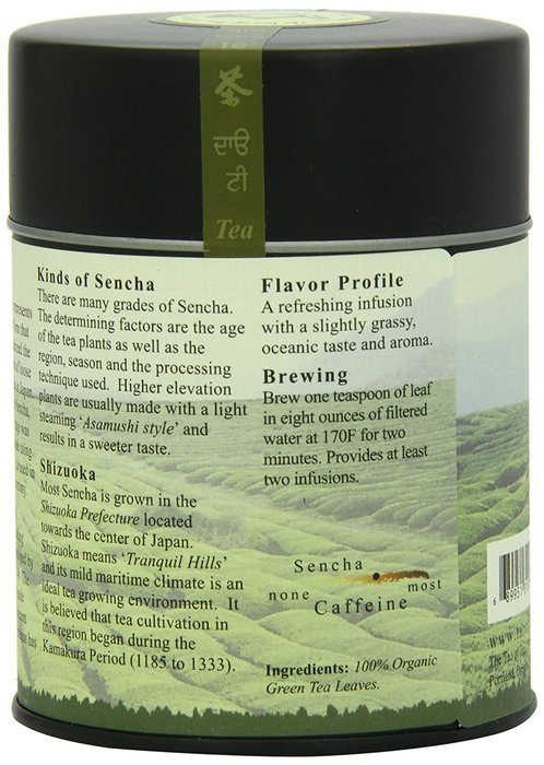 The Tao of Tea, Sencha Green Tea, Loose Leaf, 3.5 Ounce Tin N2