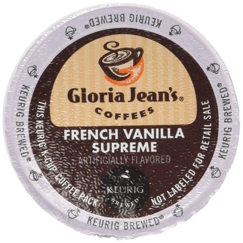 Keurig, Gloria Jean's, French Vanilla Supreme, K-Cup packs, 50-Count