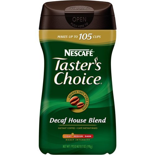 Nescafe Taster's Choice Decaf Instant Coffee - 10 oz jar(Pack of 2)