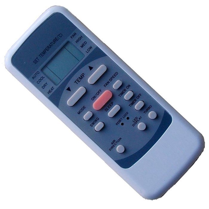 Generic Replacement Air Conditioner Remote Control for Midea Beko Mitsushito Raka Gold Ecron White-westinghouse...