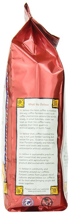 Puroast Low Acid Coffee Colombian Supremo Blend Drip Grind, 12-Ounces Bags (Pack of 2) N8