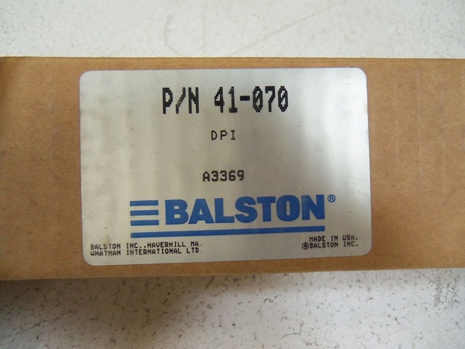 BALSTON FILTER 41-070 *NEW IN BOX* N3