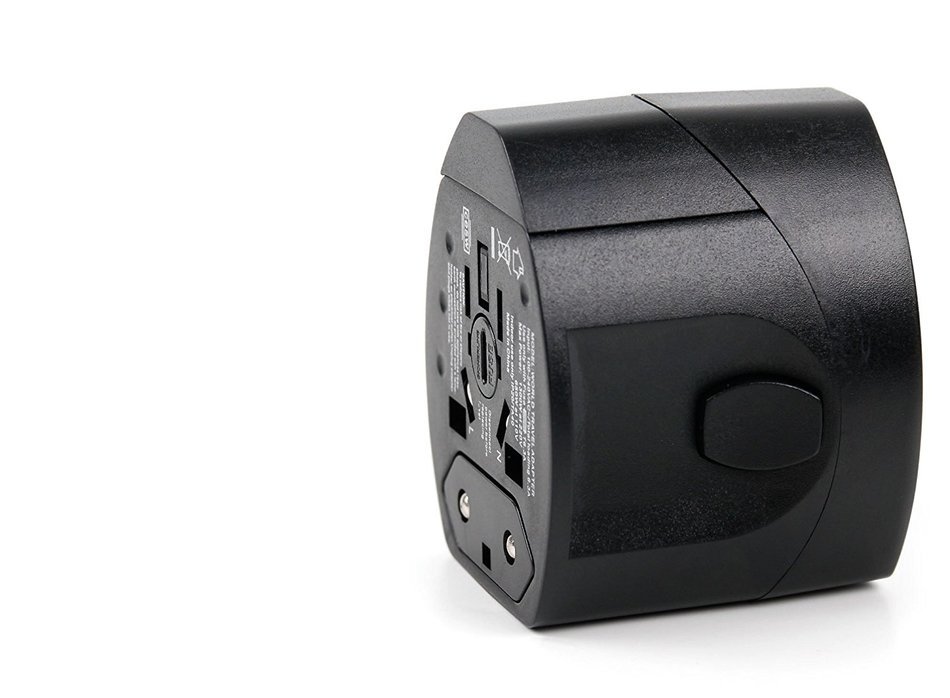 DURAGADGET Travel Adapter Mains Plug - Compatible with the Eken H9 Ultra 4K | H8 | H3 Action Cameras - with USA... N3