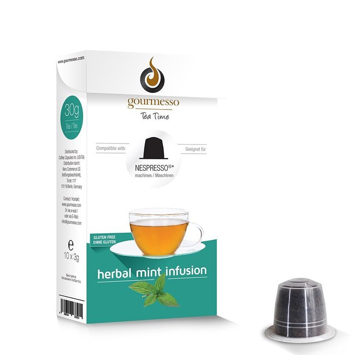Gourmesso Infusion Bundle - 80 Nespresso&reg; Compatible Tea Capsules - Nespresso&reg; Pods Alternative N6