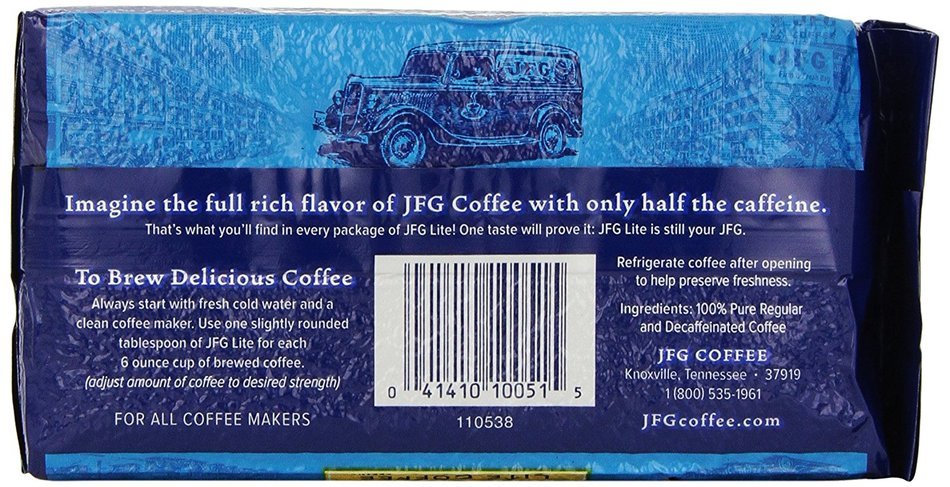 JFG Special Blend Coffee, 11.5 Ounce Brick (Pack of 4) N8
