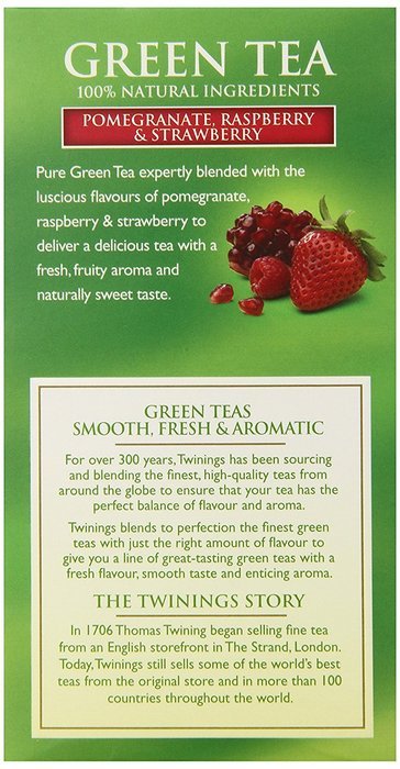 Twinings Pure Peppermint Herbal Tea, 1.41 Ounce Box, 20 Count N133