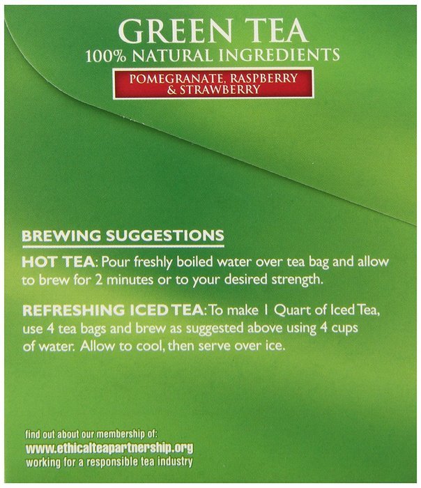Twinings Pure Peppermint Herbal Tea, 1.41 Ounce Box, 20 Count N134