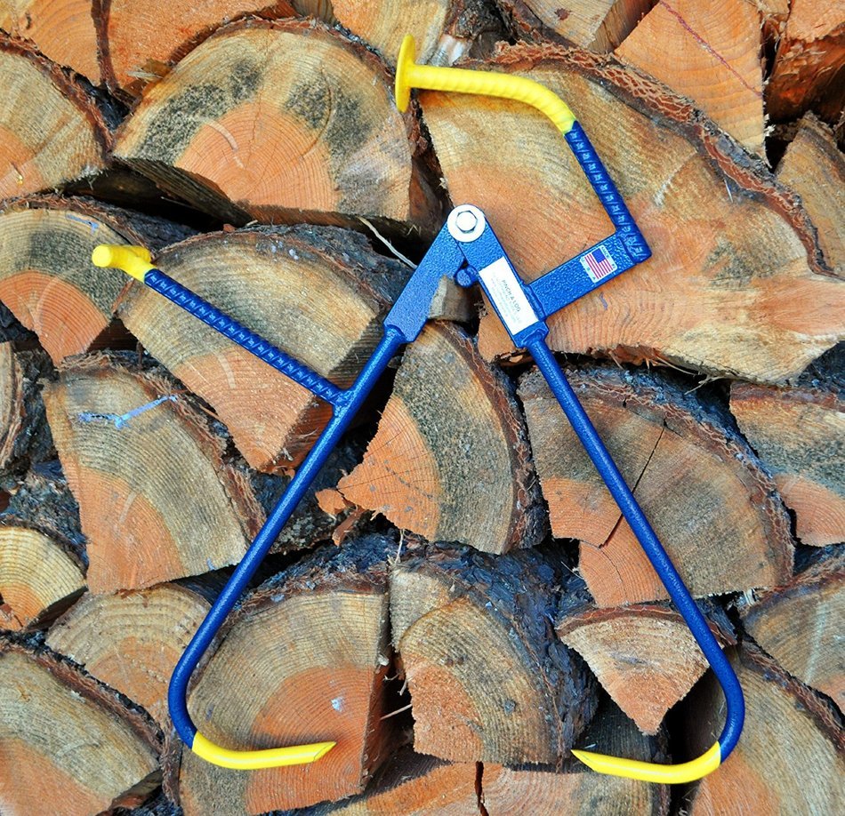 Firewood Tongs - No deep bending N4