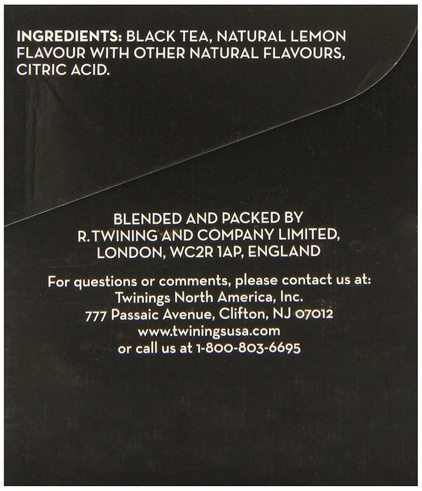 Twinings Pure Peppermint Herbal Tea, 1.41 Ounce Box, 20 Count N138