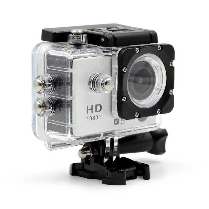 Besteye 2.0" Full HD 12MP Sports Action Camera WIFI 1080P with 170&deg;A+ Wide Angle 30M Waterproof IR Remote White...