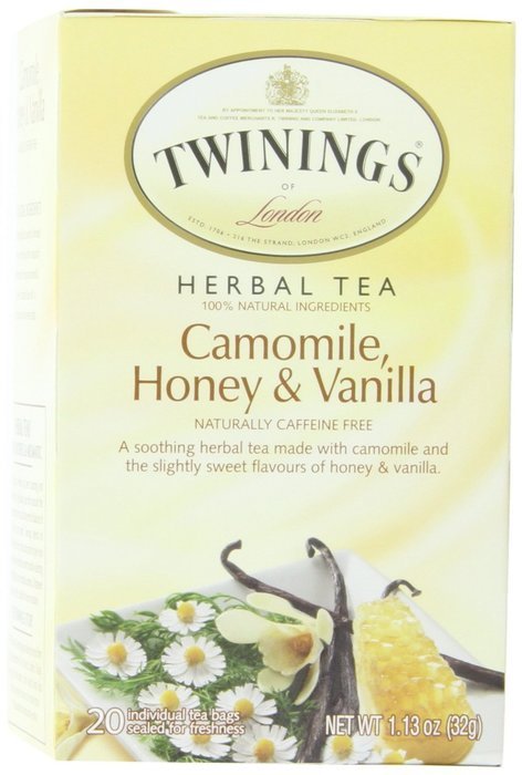 Twinings Pure Peppermint Herbal Tea, 1.41 Ounce Box, 20 Count N152
