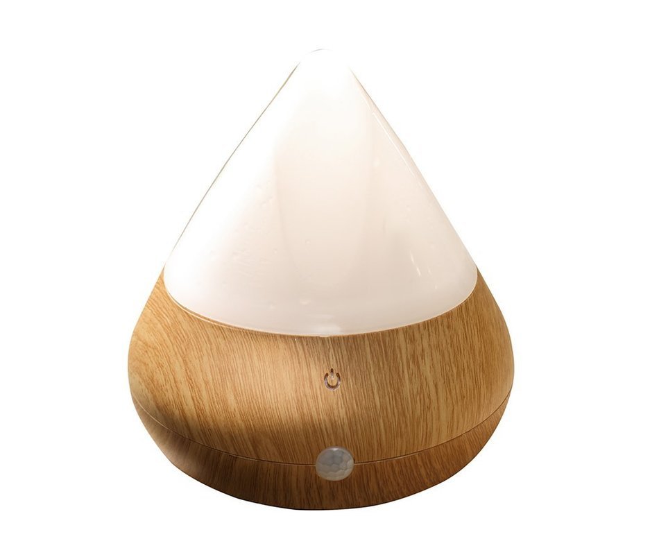 HOMY USB Mini Aroma Diffuser Infrared Sensor Hi-tech Touch Screen Travel Size Portable Humidifier for Car,PC,Office... N7