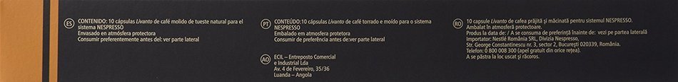 Nespresso OriginalLine: Livanto Capsules, 30 Count N3
