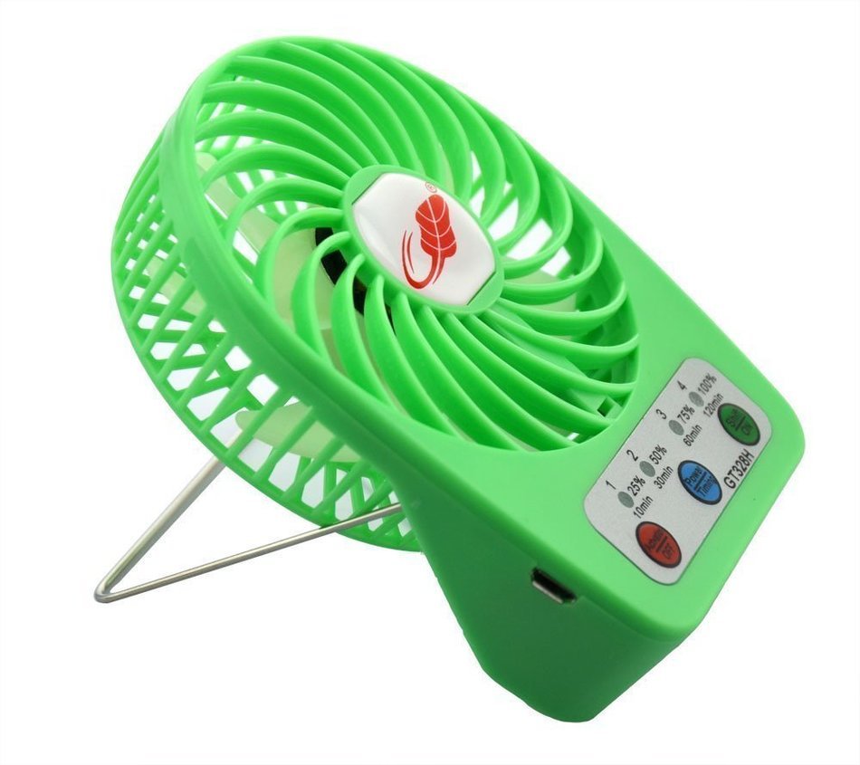 BearsFire Mini Handheld Pocket Fan Timing Set Electric Personal Fans ...
