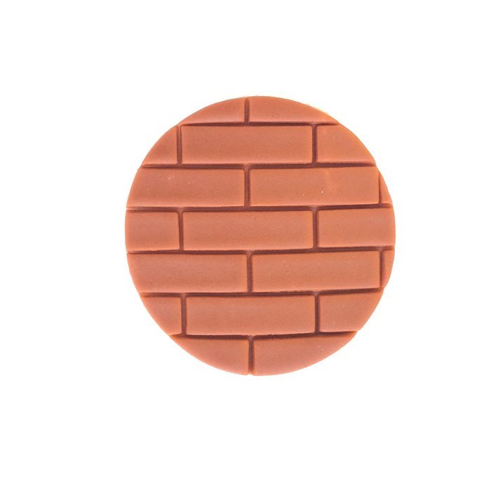 Brick Imprint Cookie Cutter and Stamp (3/16" x 1/2" (small)) N4