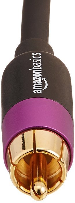 AmazonBasics Subwoofer Cable - 50 Feet N3
