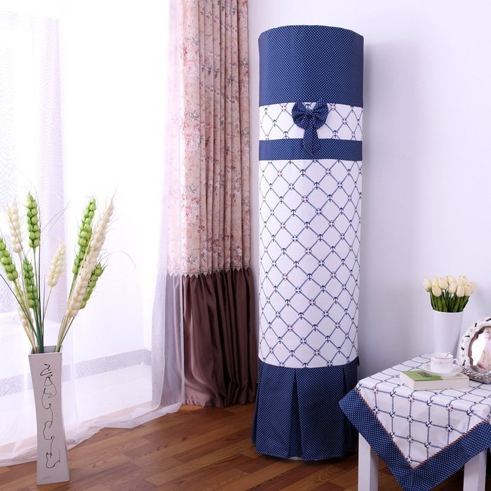 UAI-Eastern Mediterranean style round dust cover, dust jacket, cylindrical vertical air conditioner cover,D