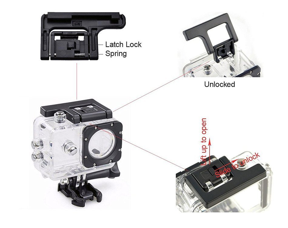 Generic SJ4000 Full 1.5 Inch HD 720P 9MP Mini Camera Waterproof Helmet Action Recording Extreme Sports Action...