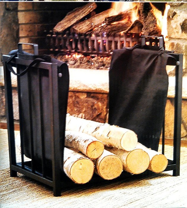 Log Holder with Canvas Carrier N3