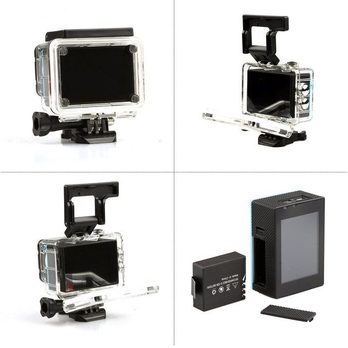 YOCI 1080P Waterproof Sports Action Camera 1080P 14M Camcorder 30 meters Underwater Photographic Body Mounted...