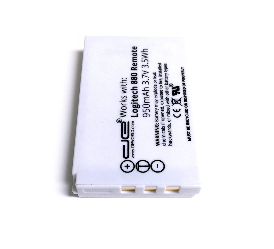 Logitech harmony remote control replacement rechargeable battery
